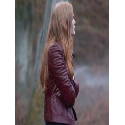 Abigail Cowen Fate The Winx Saga Leather Jacket